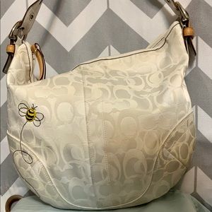 White coach purse
